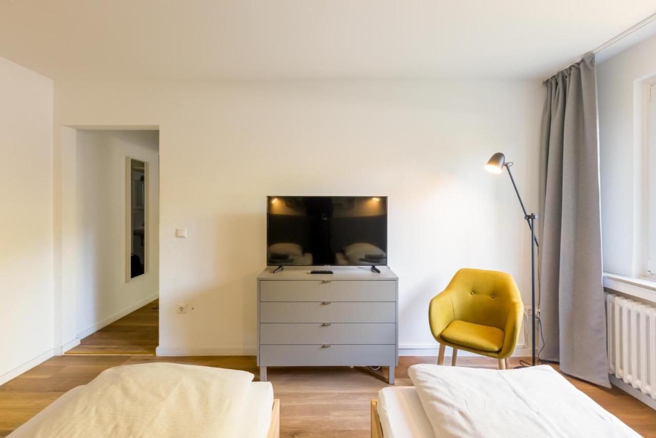 Glück Auf Appartements Am Stadtpark Duisburg Exterior foto