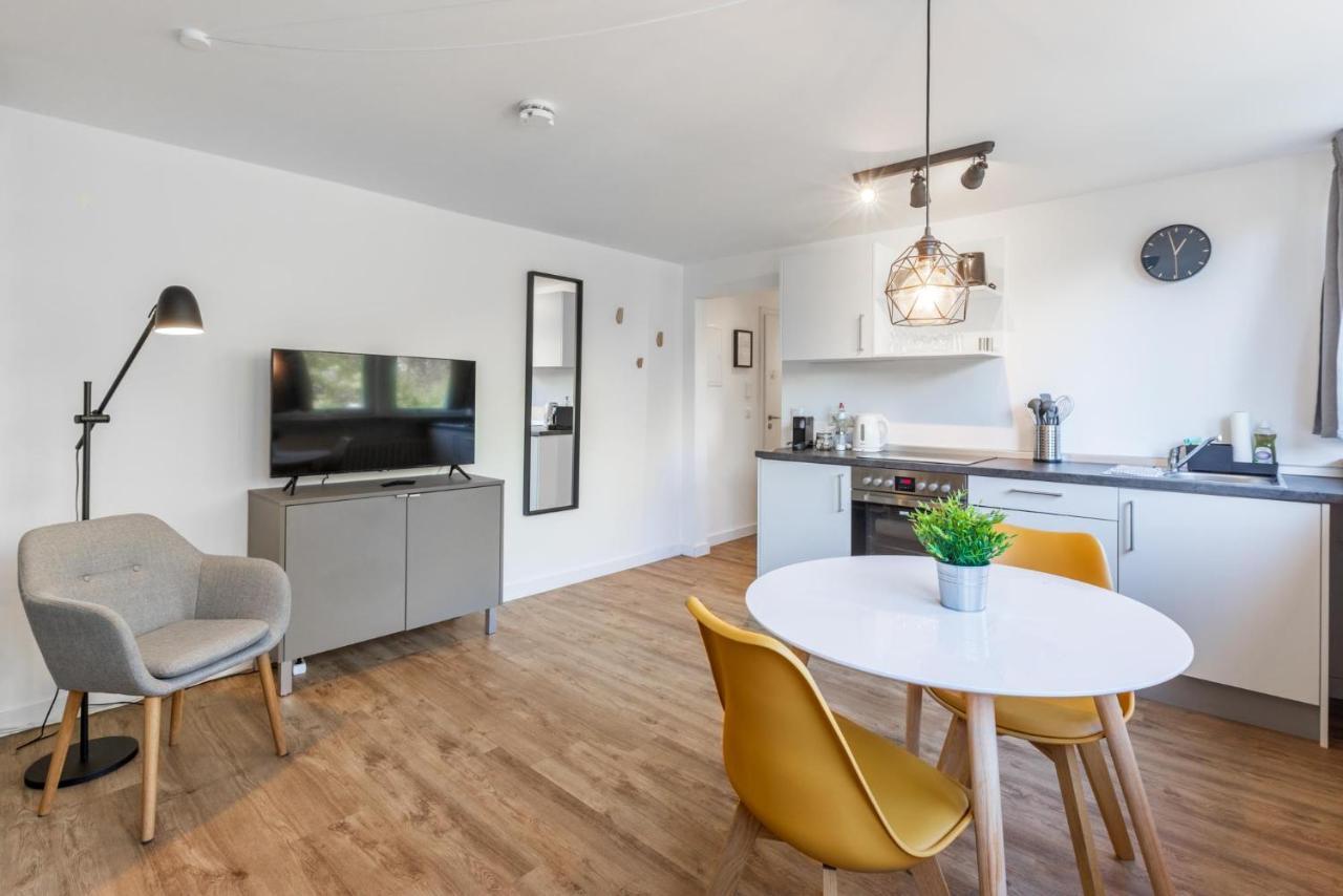 Glück Auf Appartements Am Stadtpark Duisburg Exterior foto