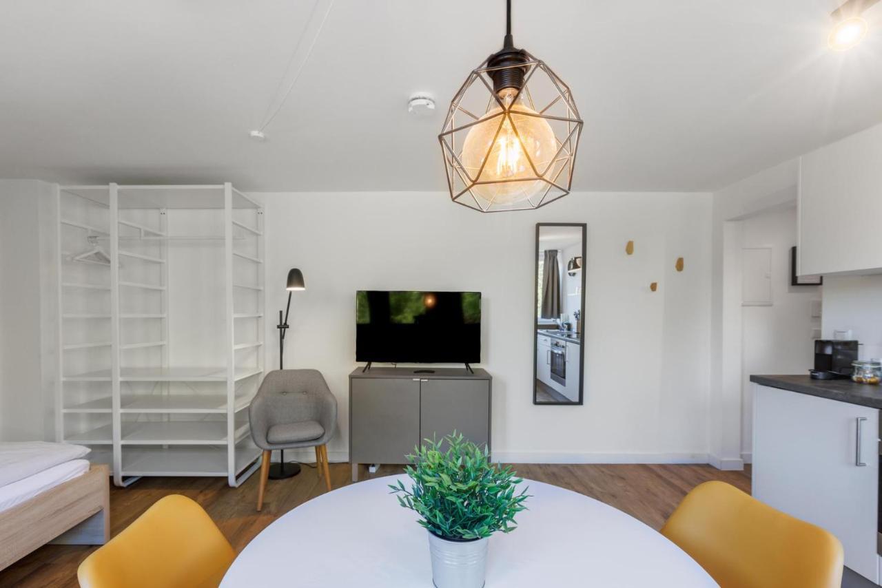 Glück Auf Appartements Am Stadtpark Duisburg Exterior foto