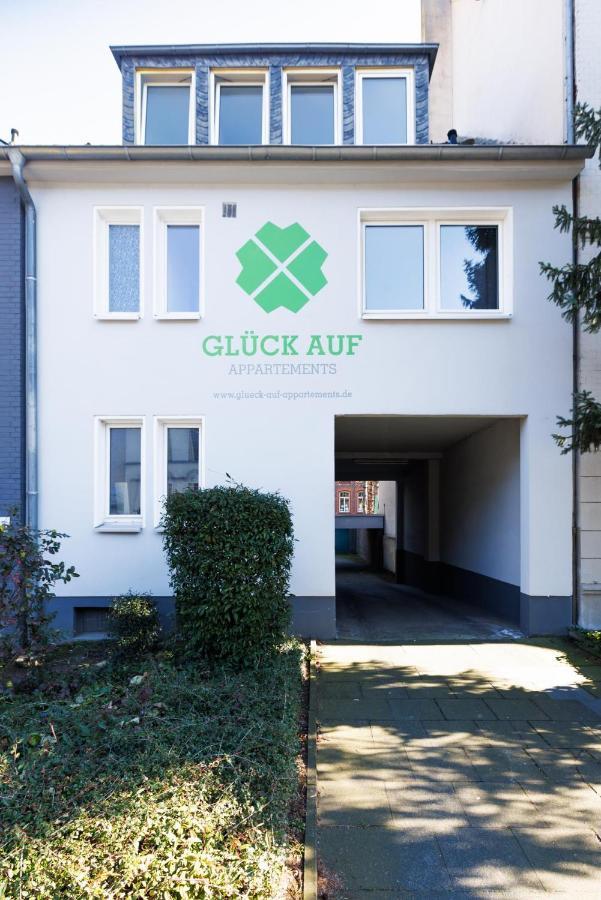Glück Auf Appartements Am Stadtpark Duisburg Exterior foto