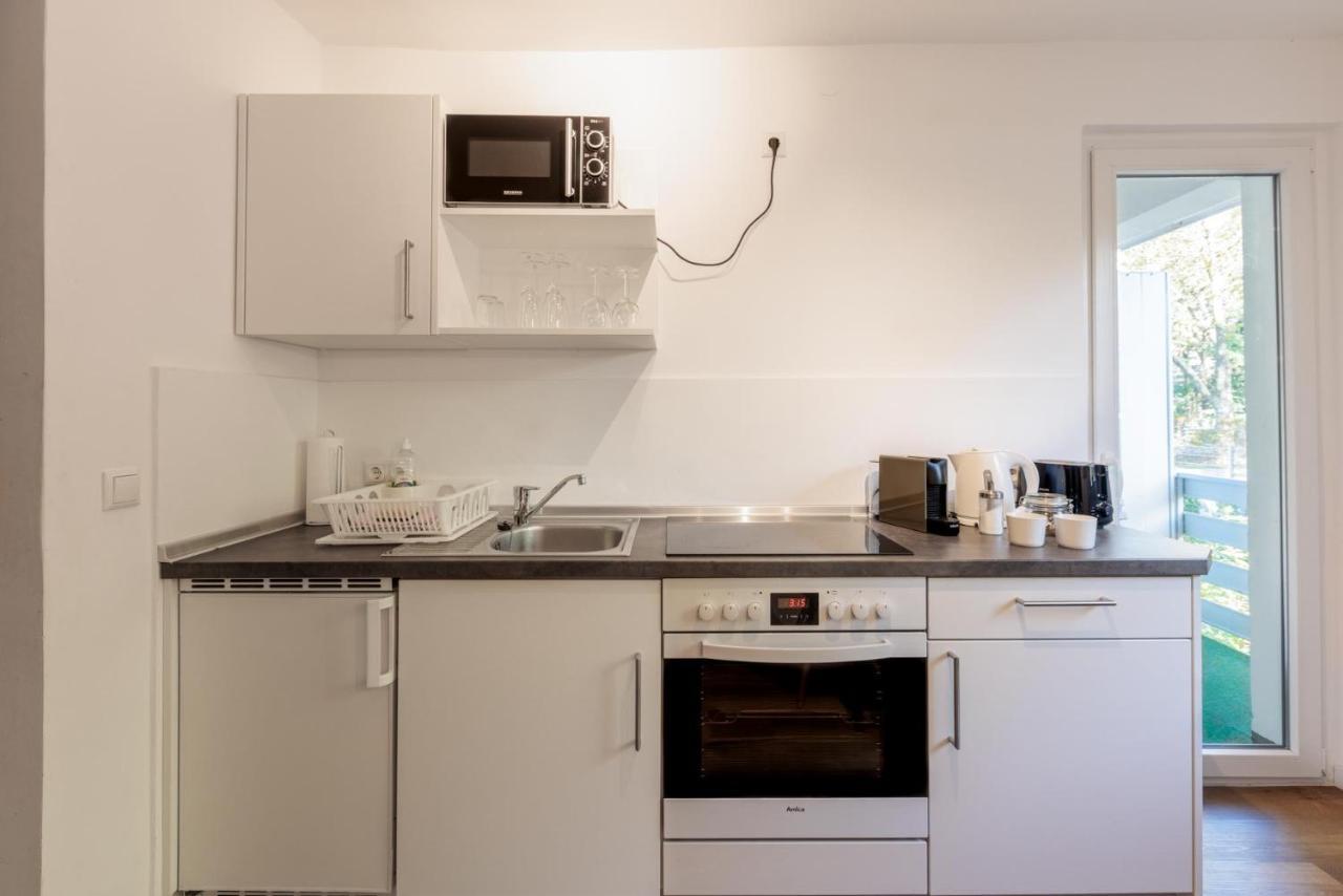 Glück Auf Appartements Am Stadtpark Duisburg Exterior foto