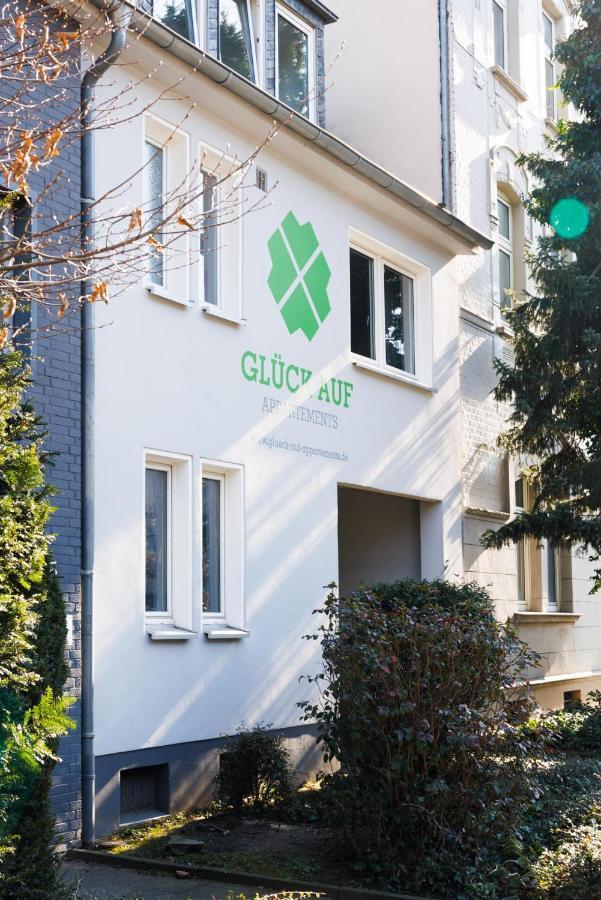 Glück Auf Appartements Am Stadtpark Duisburg Exterior foto