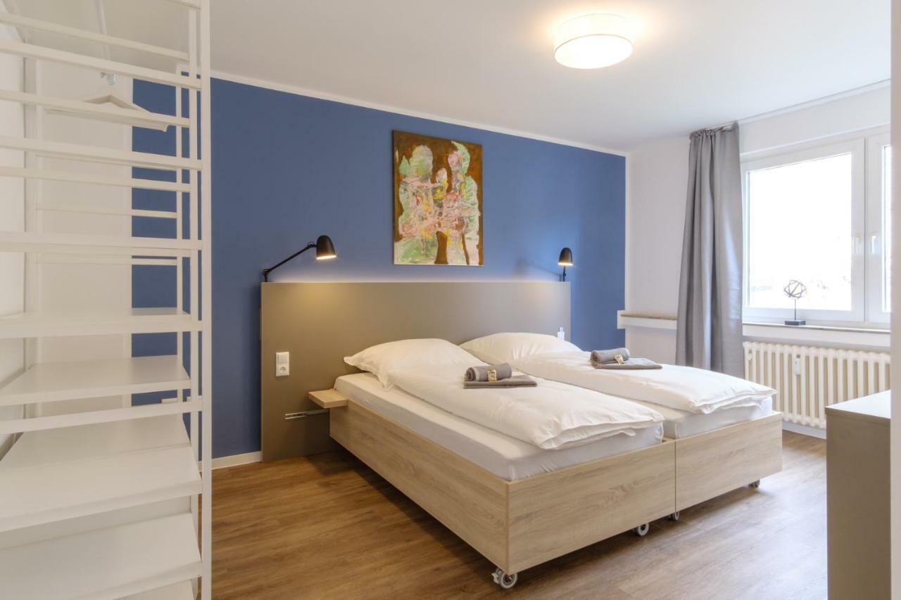 Glück Auf Appartements Am Stadtpark Duisburg Exterior foto